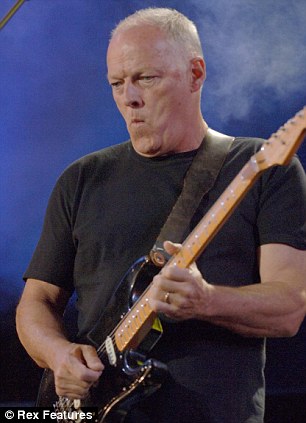 david gilmour funny guitar face