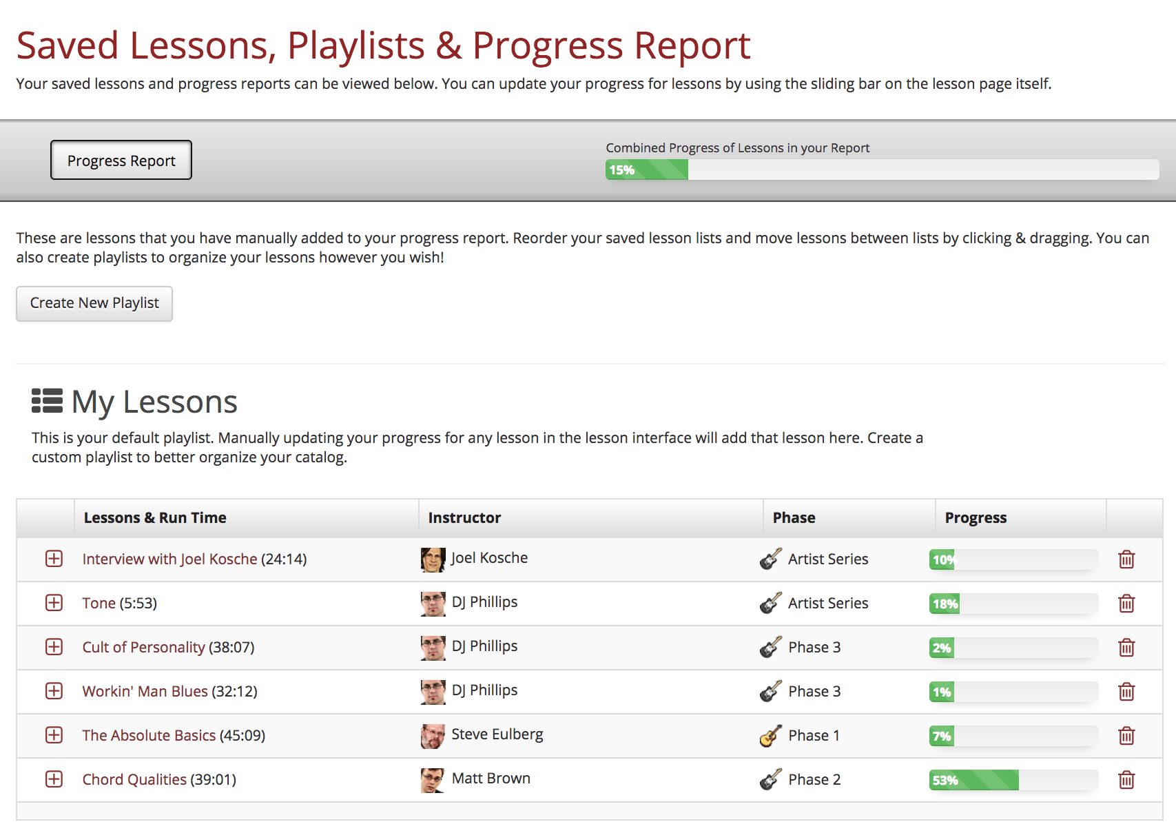 jamplay progress