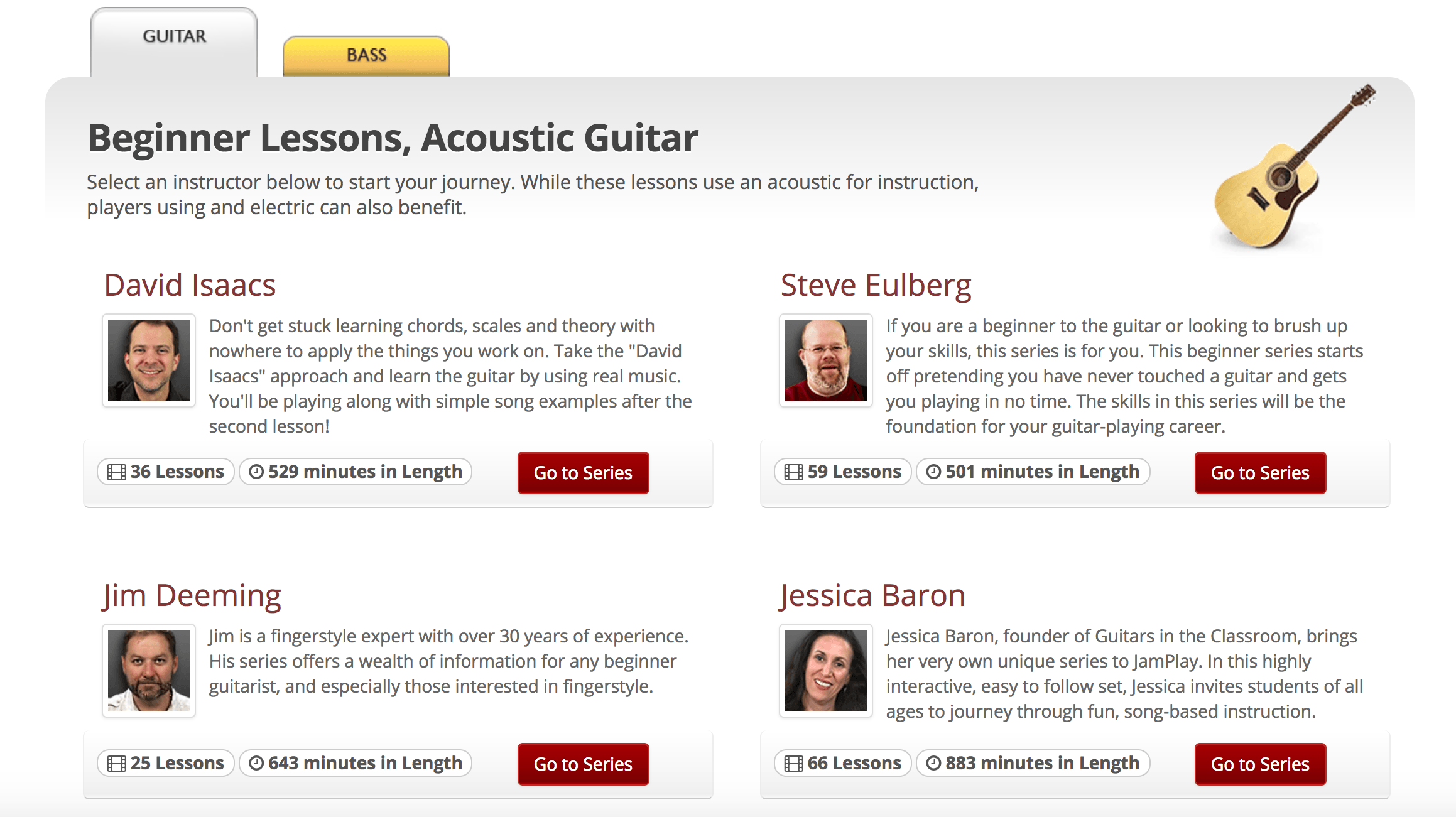 jamplay review acoustic lessons