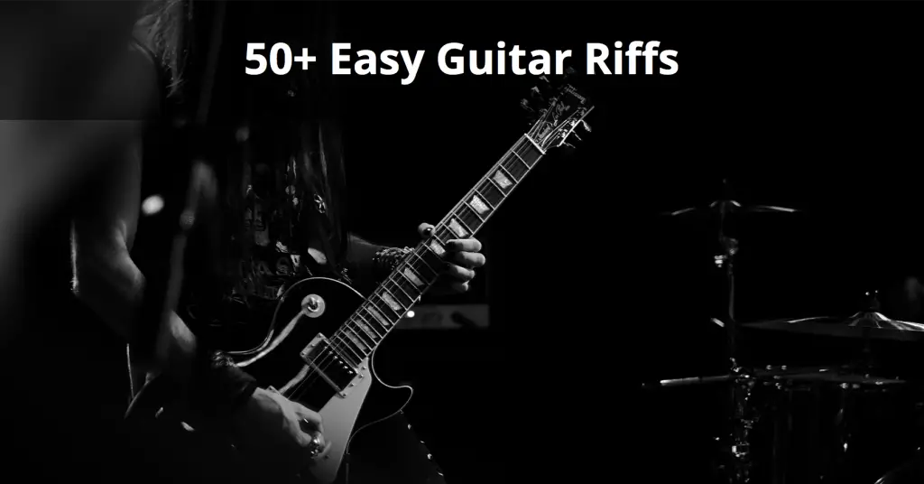 50+ Easy Guitar Riffs - All Tabs AND Video Lessons Included | Musician Tuts